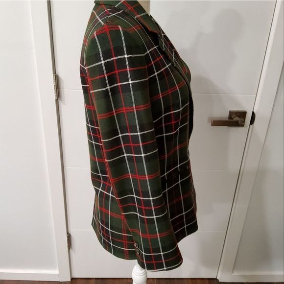 Zara Women's Checked Plaid Double Breasted Blazer Size XS - Picture 3 of 13